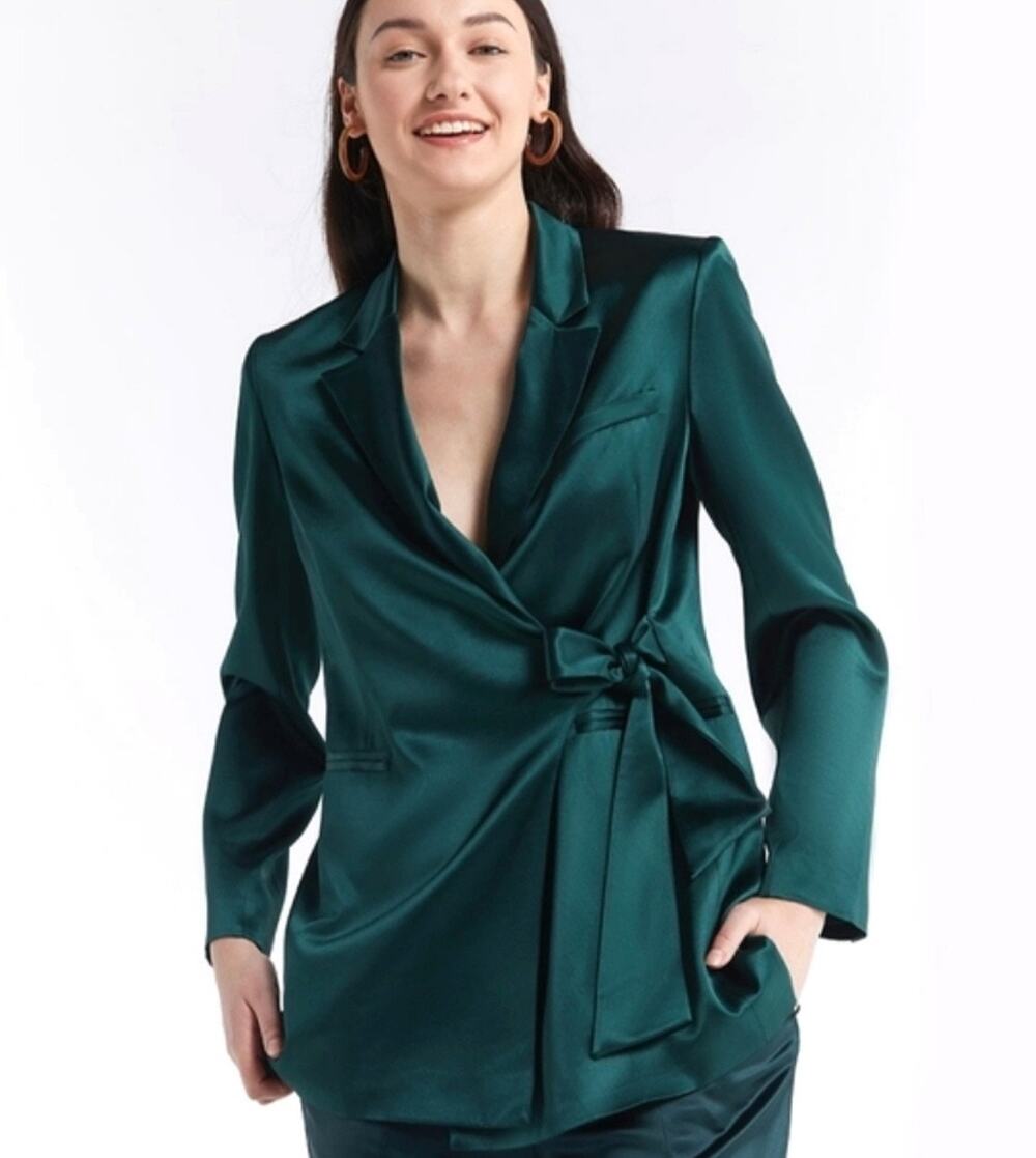 Lattelier Green Blazer Size Large